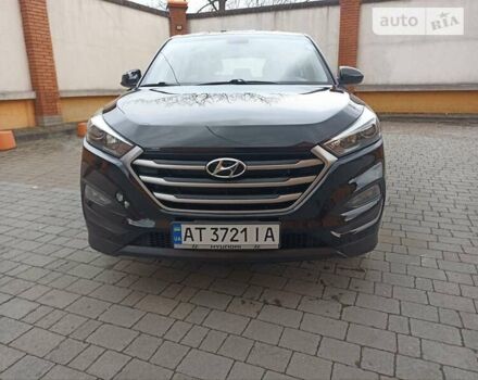 Черный Хендай Туксон, объемом двигателя 2 л и пробегом 107 тыс. км за 14800 $, фото 1 на Automoto.ua