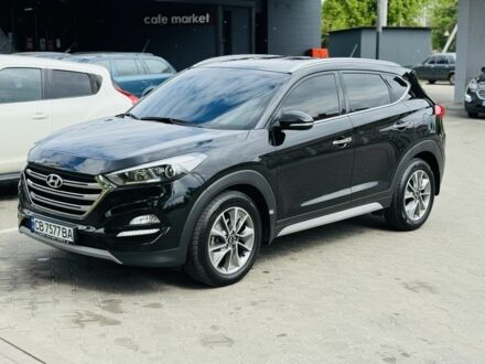 Хендай Туксон 2018 в Чернигове на Automoto.ua Черный Хендай Туксон, объемом двигателя 2 л и пробегом 73 тыс. км за 23700 $, фото 1 на Automoto.ua