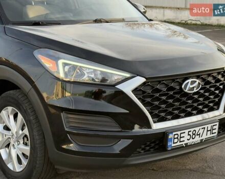 Черный Хендай Туксон, объемом двигателя 2 л и пробегом 127 тыс. км за 18900 $, фото 1 на Automoto.ua