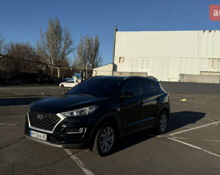 Черный Хендай Туксон, объемом двигателя 2 л и пробегом 129 тыс. км за 21600 $, фото 1 на Automoto.ua