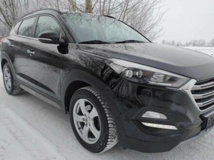 Чорний Хендай Туксон, об'ємом двигуна 1.6 л та пробігом 82 тис. км за 10500 $, фото 1 на Automoto.ua