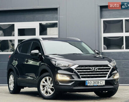Черный Хендай Туксон, объемом двигателя 2 л и пробегом 84 тыс. км за 19000 $, фото 1 на Automoto.ua