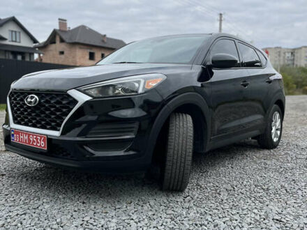 Черный Хендай Туксон, объемом двигателя 2 л и пробегом 192 тыс. км за 15200 $, фото 1 на Automoto.ua