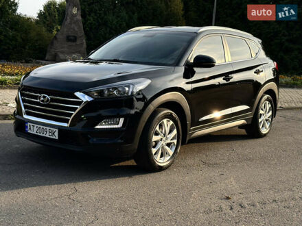 Хендай Туксон 2019 в Калуше на Automoto.ua Черный Хендай Туксон, объемом двигателя 2 л и пробегом 62 тыс. км за 24200 $, фото 1 на Automoto.ua