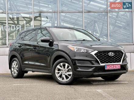 Чорний Хендай Туксон, об'ємом двигуна 2 л та пробігом 48 тис. км за 21990 $, фото 1 на Automoto.ua