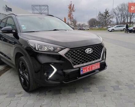 Черный Хендай Туксон, объемом двигателя 1.6 л и пробегом 183 тыс. км за 24300 $, фото 1 на Automoto.ua