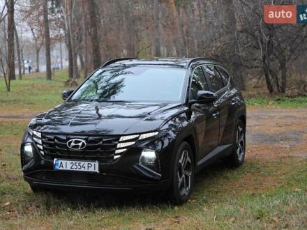 Черный Хендай Туксон, объемом двигателя 2.5 л и пробегом 45 тыс. км за 22500 $, фото 1 на Automoto.ua