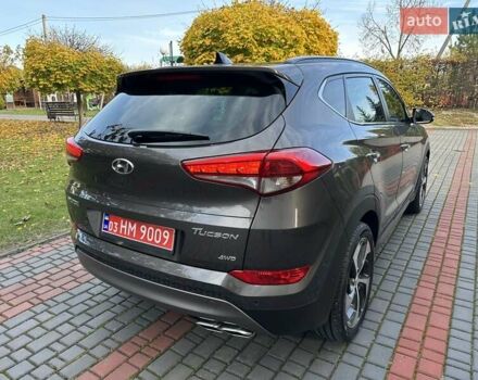 Коричневый Хендай Туксон, объемом двигателя 2 л и пробегом 100 тыс. км за 23500 $, фото 22 на Automoto.ua