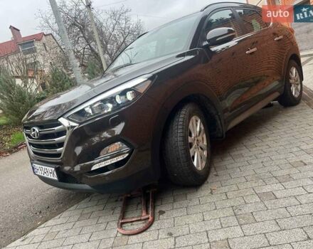 Коричневий Хендай Туксон, об'ємом двигуна 2 л та пробігом 108 тис. км за 18700 $, фото 9 на Automoto.ua