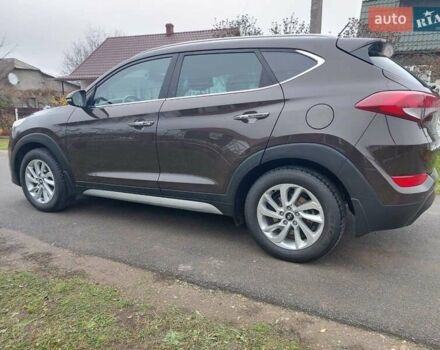 Коричневий Хендай Туксон, об'ємом двигуна 2 л та пробігом 87 тис. км за 19300 $, фото 5 на Automoto.ua