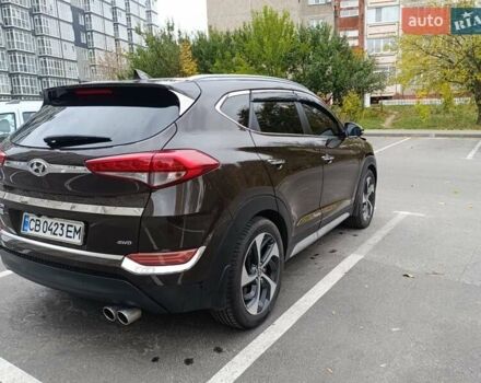 Хендай Туксон 2017 у Чернігові на Automoto.ua Коричневий Хендай Туксон, об'ємом двигуна 2 л та пробігом 104 тис. км за 21500 $, фото 4 на Automoto.ua