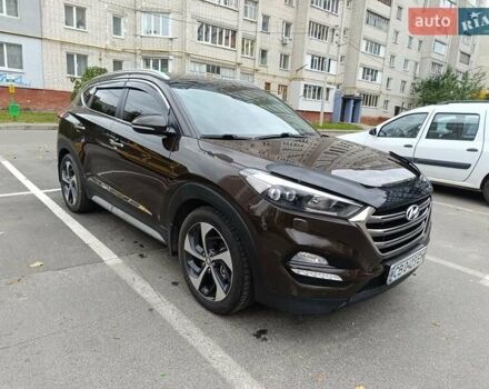 Хендай Туксон 2017 у Чернігові на Automoto.ua Коричневий Хендай Туксон, об'ємом двигуна 2 л та пробігом 104 тис. км за 21500 $, фото 2 на Automoto.ua