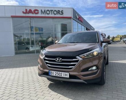 Коричневый Хендай Туксон, объемом двигателя 2 л и пробегом 115 тыс. км за 14200 $, фото 11 на Automoto.ua