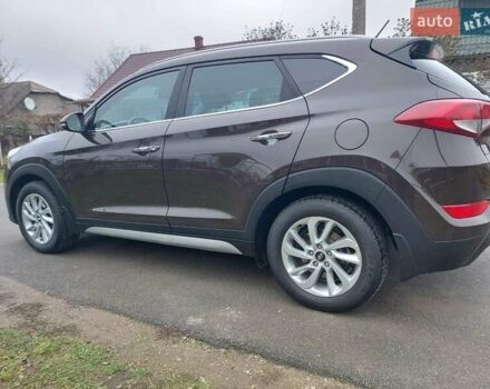 Коричневий Хендай Туксон, об'ємом двигуна 2 л та пробігом 87 тис. км за 19300 $, фото 4 на Automoto.ua