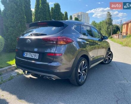 Коричневый Хендай Туксон, объемом двигателя 2 л и пробегом 93 тыс. км за 27750 $, фото 2 на Automoto.ua