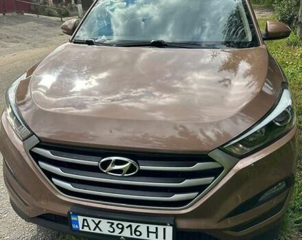 Коричневий Хендай Туксон, об'ємом двигуна 2 л та пробігом 77 тис. км за 15500 $, фото 1 на Automoto.ua