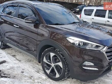 Хендай Туксон 2017 в Киеве на Automoto.ua Коричневый Хендай Туксон, объемом двигателя 2 л и пробегом 81 тыс. км за 23000 $, фото 1 на Automoto.ua
