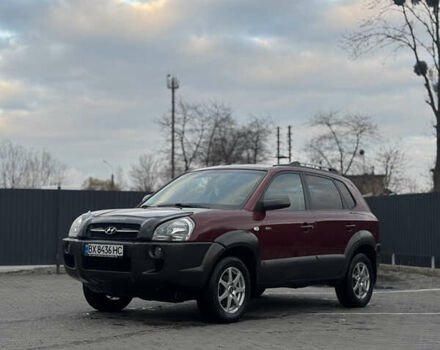 Красный Хендай Туксон, объемом двигателя 2 л и пробегом 255 тыс. км за 6999 $, фото 27 на Automoto.ua