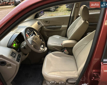 Красный Хендай Туксон, объемом двигателя 1.99 л и пробегом 145 тыс. км за 7999 $, фото 22 на Automoto.ua