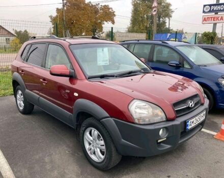 Красный Хендай Туксон, объемом двигателя 2 л и пробегом 187 тыс. км за 9999 $, фото 5 на Automoto.ua