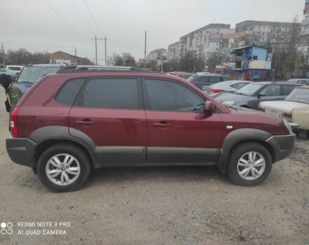 Красный Хендай Туксон, объемом двигателя 2 л и пробегом 207 тыс. км за 8479 $, фото 6 на Automoto.ua