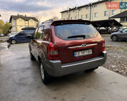 Красный Хендай Туксон, объемом двигателя 1.99 л и пробегом 145 тыс. км за 7999 $, фото 14 на Automoto.ua
