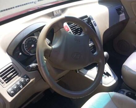 Красный Хендай Туксон, объемом двигателя 1.98 л и пробегом 138 тыс. км за 8899 $, фото 1 на Automoto.ua