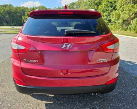 Червоний Хендай Туксон, об'ємом двигуна 2.4 л та пробігом 85 тис. км за 13100 $, фото 5 на Automoto.ua