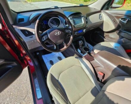 Червоний Хендай Туксон, об'ємом двигуна 2.4 л та пробігом 85 тис. км за 13100 $, фото 8 на Automoto.ua