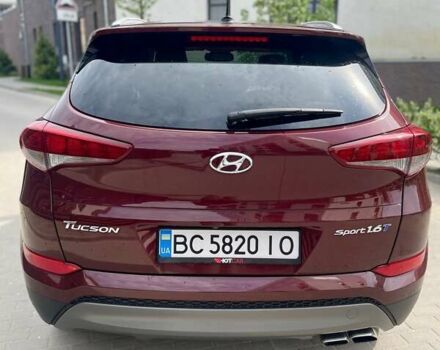 Червоний Хендай Туксон, об'ємом двигуна 1.6 л та пробігом 65 тис. км за 15500 $, фото 5 на Automoto.ua