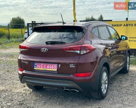Хендай Туксон 2016 у Львові на Automoto.ua Червоний Хендай Туксон, об'ємом двигуна 1.59 л та пробігом 145 тис. км за 13499 $, фото 5 на Automoto.ua