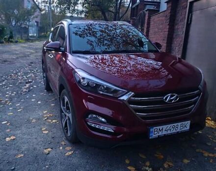 Красный Хендай Туксон, объемом двигателя 2.02 л и пробегом 110 тыс. км за 19800 $, фото 28 на Automoto.ua