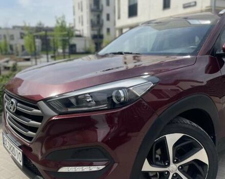 Червоний Хендай Туксон, об'ємом двигуна 1.6 л та пробігом 65 тис. км за 15500 $, фото 8 на Automoto.ua
