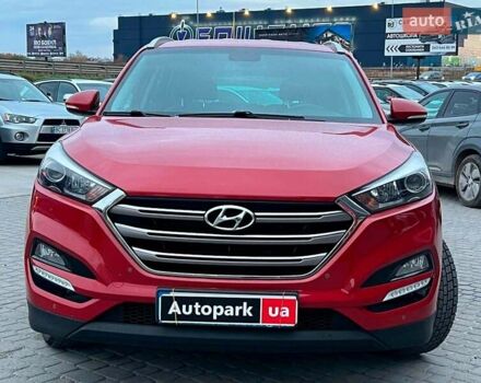 Червоний Хендай Туксон, об'ємом двигуна 2 л та пробігом 136 тис. км за 18690 $, фото 2 на Automoto.ua