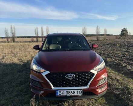 Червоний Хендай Туксон, об'ємом двигуна 2 л та пробігом 130 тис. км за 19200 $, фото 16 на Automoto.ua