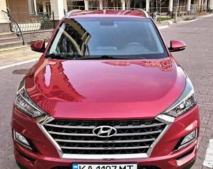 Красный Хендай Туксон, объемом двигателя 2 л и пробегом 94 тыс. км за 19500 $, фото 10 на Automoto.ua