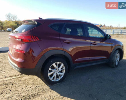 Красный Хендай Туксон, объемом двигателя 2 л и пробегом 71 тыс. км за 13300 $, фото 2 на Automoto.ua