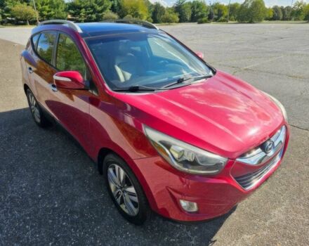 Червоний Хендай Туксон, об'ємом двигуна 2.4 л та пробігом 85 тис. км за 13100 $, фото 1 на Automoto.ua