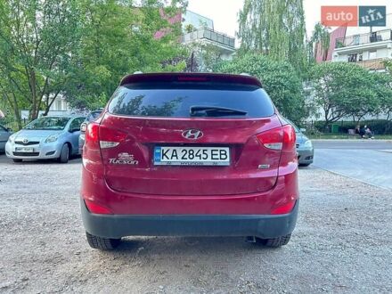 Хендай Туксон 2014 в Киеве на Automoto.ua Красный Хендай Туксон, объемом двигателя 2.4 л и пробегом 187 тыс. км за 11500 $, фото 1 на Automoto.ua