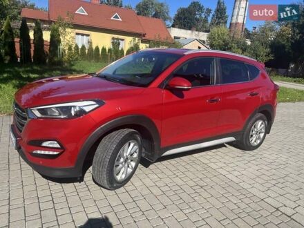 Хендай Туксон 2017 в Львове на Automoto.ua Красный Хендай Туксон, объемом двигателя 2 л и пробегом 134 тыс. км за 19500 $, фото 1 на Automoto.ua