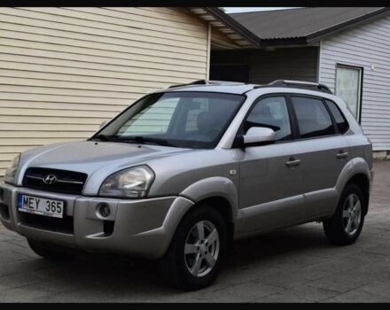 Серый Хендай Туксон, объемом двигателя 2 л и пробегом 230 тыс. км за 5500 $, фото 8 на Automoto.ua