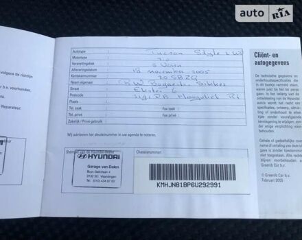 Сірий Хендай Туксон, об'ємом двигуна 1.98 л та пробігом 218 тис. км за 7900 $, фото 23 на Automoto.ua