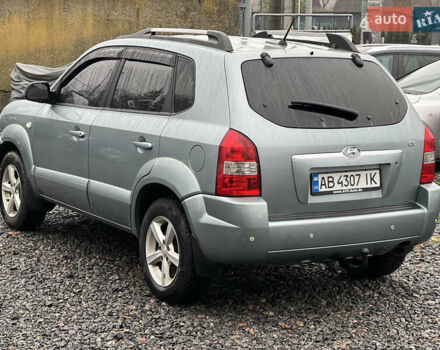 Серый Хендай Туксон, объемом двигателя 1.98 л и пробегом 253 тыс. км за 7650 $, фото 5 на Automoto.ua