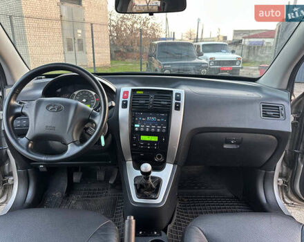 Серый Хендай Туксон, объемом двигателя 1.98 л и пробегом 167 тыс. км за 7300 $, фото 30 на Automoto.ua