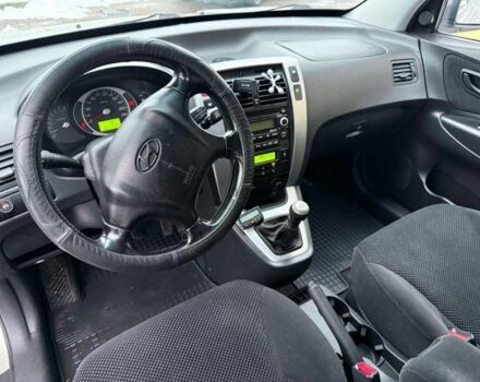 Серый Хендай Туксон, объемом двигателя 2 л и пробегом 257 тыс. км за 6500 $, фото 5 на Automoto.ua