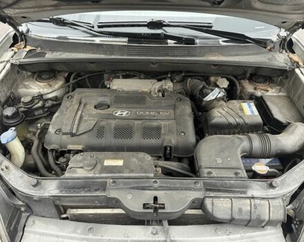 Серый Хендай Туксон, объемом двигателя 2 л и пробегом 350 тыс. км за 3850 $, фото 9 на Automoto.ua