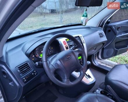 Серый Хендай Туксон, объемом двигателя 2 л и пробегом 240 тыс. км за 8300 $, фото 148 на Automoto.ua