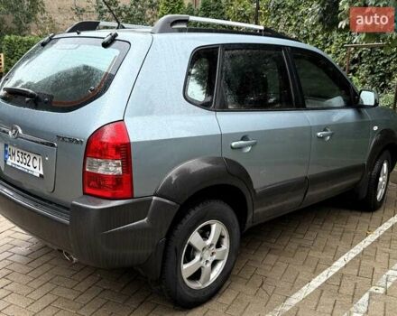 Серый Хендай Туксон, объемом двигателя 1.98 л и пробегом 218 тыс. км за 7900 $, фото 6 на Automoto.ua