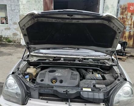 Серый Хендай Туксон, объемом двигателя 2 л и пробегом 330 тыс. км за 4000 $, фото 8 на Automoto.ua