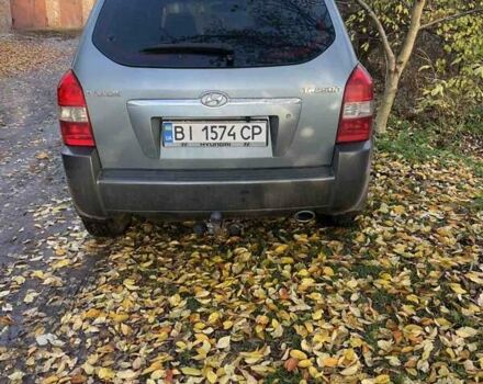 Хендай Туксон 2007 в Полтаве на Automoto.ua Серый Хендай Туксон, объемом двигателя 1.98 л и пробегом 253 тыс. км за 8200 $, фото 7 на Automoto.ua